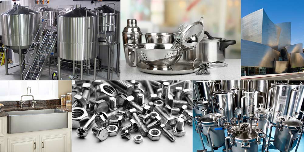 304 Stainless Steel Applications