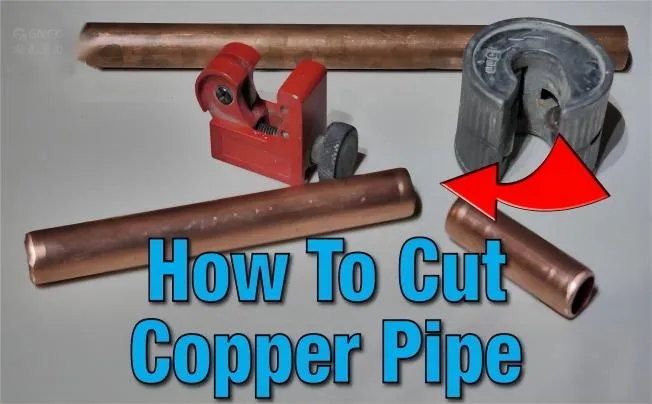 ¿Cómo cortar tuberías de cobre?