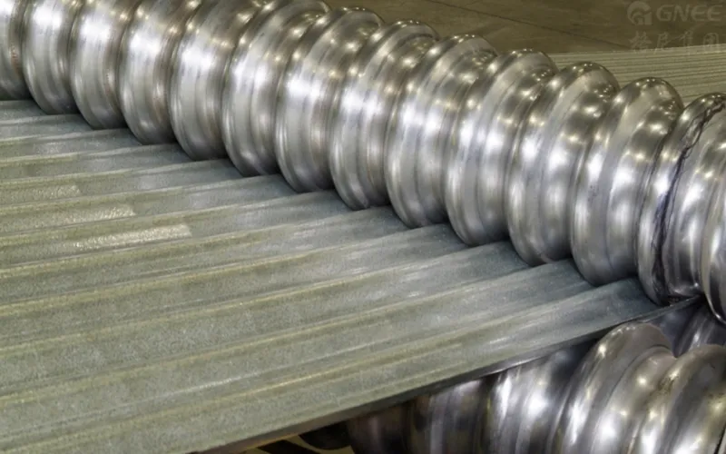 321 Stainless Steel Corrugated Plate Production