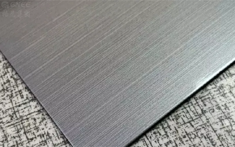 Black Titanium Brushed Stainless Steel Sheets