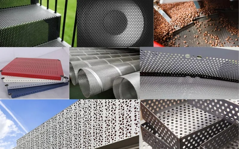 Stainless Steel Round Hole Plate Applications