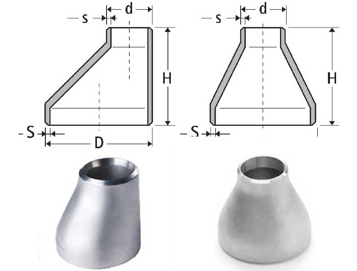 SS Concentric Reducer and SS Eccentric Reducer